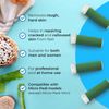 4 x Extreme Coarse Green Replacement Rollers Compatible with Emjoi Micro Pedi