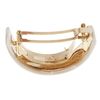 France Luxe Skinny Rectangle Ponytail Barrette - Alba