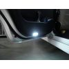 iJDMTOY (2) Full LED Side Door Courtesy Light Assy Compatible With Lexus IS ES GS LS RX GX LX Toyota Avalon Sienna Venza Camry Prius 4Runner, OEM Replacement, Powered by 18-SMD Xenon White LED