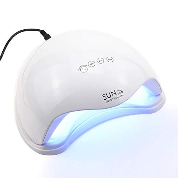 Gel nails and craft resin UV*LED 48w UV/LED dual-purpose light Renewal Industry-leading low heat function Compatible with all gels CCFL-free Motion sensor LCD screen Timer Nail dryer UV