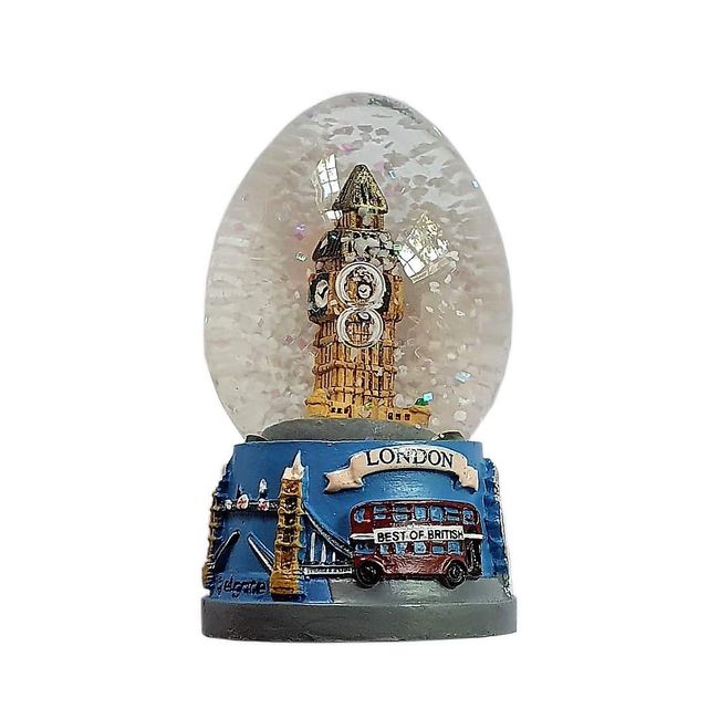 Big Ben London Souvenir Snowglobe Snowstorm