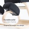 Luxton Ergonomic Kneeling Chair with Extra Padding - Posture Support Comfortable