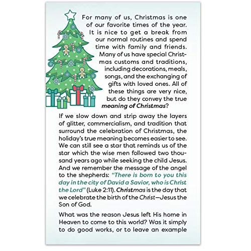 The Meaning Of Christmas (Gospel Tract - Packet of 100 - NKJV)