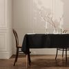 Home Direct Rectangular Rectangle Fabric Tablecloth Table Cloth Table Cover 100cm x 140cm 39"x55" Black