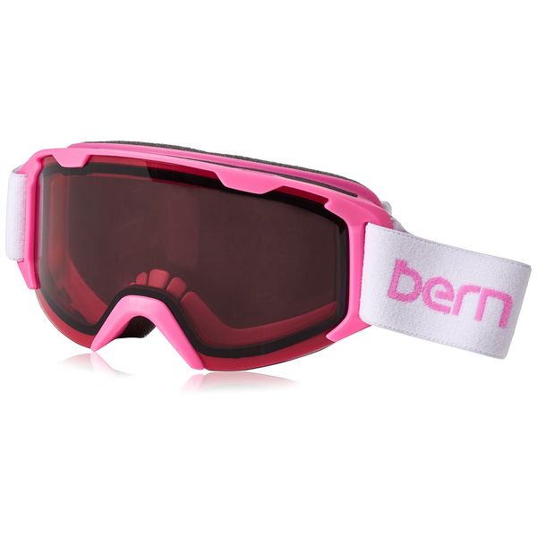 BERN Brewster X-Small Frame Goggles - Kid's White Frame with Rose Lens