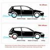 Aluminum Universal Car Rear Bumper Race Air Diversion Diffuser Panel Black USA