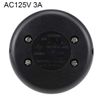 uxcell In-Line Foot Pedal Push Button Switch Lamp Light Control On/Off Foot Switch, Black