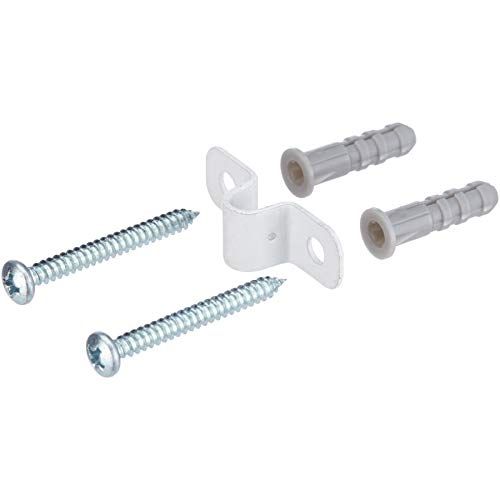 48 Pack White Multi Purpose Wire Shelf Clips