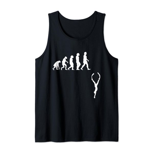 Freediving wetsuit men human evolution diving outfit men Tank Top
