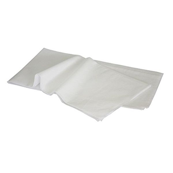 Bed Sheet (Thin 80 X 180) Folding Type Disposable Non Waterproof Maximum Absorbency, 20 Count , , , whites,