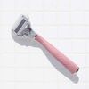 Flamingo Womens 5-blade Razor with Replacement Blade Cartridge - Desert Rose