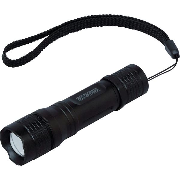 Iris Ohyama LWK-100Z Handy Light LED Flashlight, Zoom Function, 100 Lumens, Powerful, Disaster Prevention, Camping, Mountain Climbing