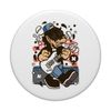 Wolf Rocker: Wildlife Rock N Roll PopSockets Swappable PopGrip