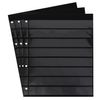 20 Prophila insert pages 8 lines on 10 double-sided black inserts