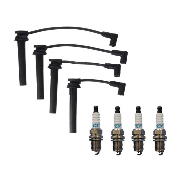 Denso Ignition Wire Kit (7mm) (4 Pieces) (Iridium TT) (Gap 0.040)