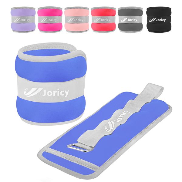 Ankle Weights, 1/2/3/4/6/8/10/12/20 LBS 1 Pair Wrist Leg Arm Weights for Wome...