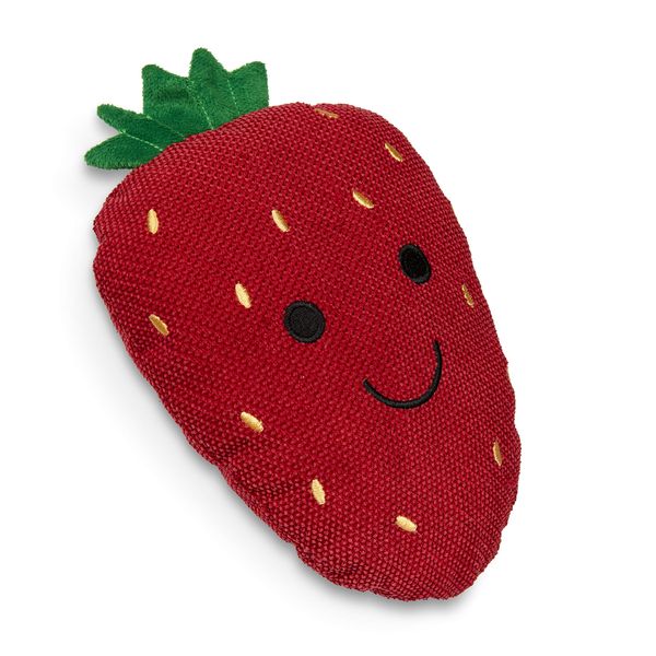 Petface Strawberry Plush Cat Toy