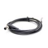 Elecbee M8 Connector Right Angle Male Single Ended Molded Cable 1 Meter (B Code 8 Pin)