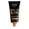 NYX PROFESSIONAL MAKEUP Born To Glow Naturally Radiant Foundation, Medium Coverage - Camel