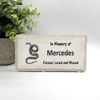 Snake Memorial Stone - Real Stone Personalized by Florida-Funshine