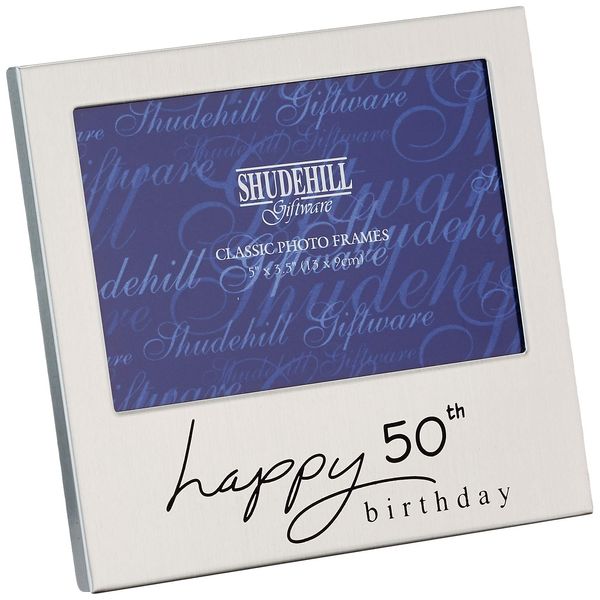 5" x 3" Happy 50th Birthday Photo Frame Occasion Gift Present 72250