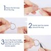 Invisible Ring Size Adjuster for Loose Rings – Ring Guard, Ring Sizer, 4 Sizes Fit Almost Any Ring. [12 Pack]