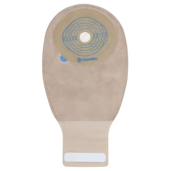 Esteem + One-Piece Drainable Cut-to-Fit Pouch w/"visiClose, Filter, Modified Stomahesive, 12" panel Opaque, 2-2/5" by 2- 3/4"