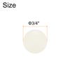 sourcing map 20pcs PP Plastic Bearing Balls 3/4" 19.05mm Solid Plastic Balls, G1 Precision Mini Balls