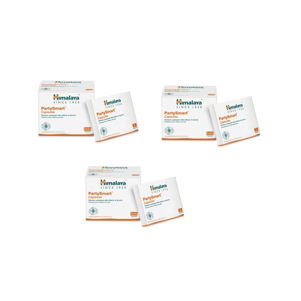 Himalaya Party Smart Hangover Relief 3 Boxes (Delivery within 2-3 days)