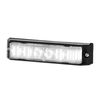 Strobes N' More Mini LED Warning Light - Professional SAE Rated Strobe Lighthead - Waterproof White Emergency Vehicle Light - 21 Flash Patterns