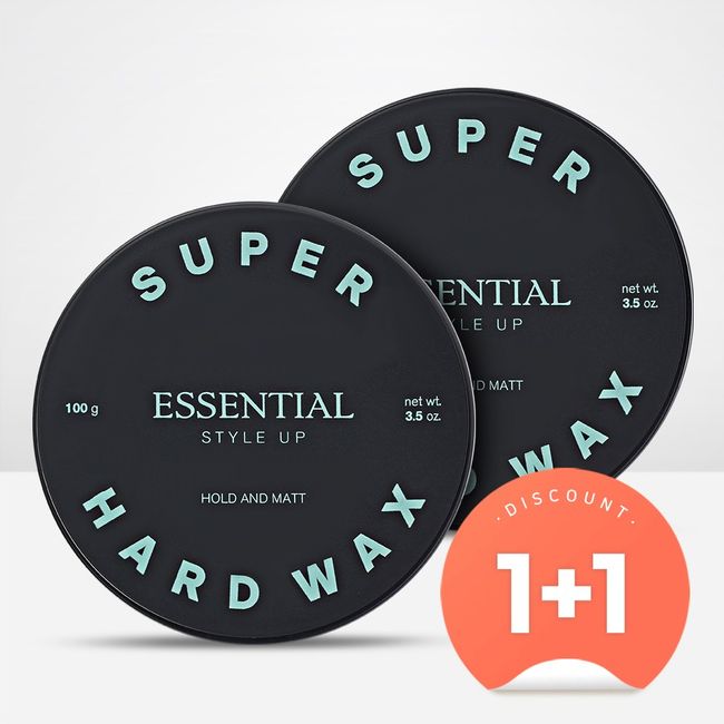 (1+1) The Face Shop Essential Style Up Hair Wax (Super Hard)