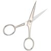 Titania Solingen Professional Moustache Scissors and Beard Trimming Scissors Straight – 11.5 Cm (39g)