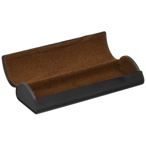 Tccase HY-8036-2 Glasses Case, Black, Hard, Magnetic, Thin