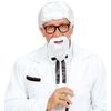 Widmann 06749 Kentucky Colonel Wig & Beard, Multi-Colour