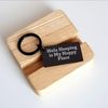 Hula Hooping Gift for Friends Funny Keychain Christmas Unique Presents