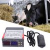 STC-3028 Temperature Control 12V/24V/110V /220V Digital Display Temperature and Humidity Controller Meter with Integrated Sensor (12V)