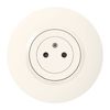 Legrand Leg95055 2P+T on BL DEC CPT GR Dooxie Socket Surface with Earth White Complete Deco