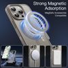 JETech iPhone 16 Pro 6.3 Inch Magnetic Case Camera Control Capture Button Compatible with MagSafe Translucent Matte Back Thin Shockproof Cover (Natural Titanium)