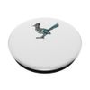 Geometric Art Roadrunner Chaparral Bird PopSockets Swappable PopGrip