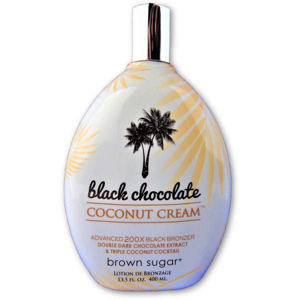 Brown Sugar BLACK CHOCOLATE COCONUT CREAM 200X Bronzer - 13.5 oz. by Brown Sugar