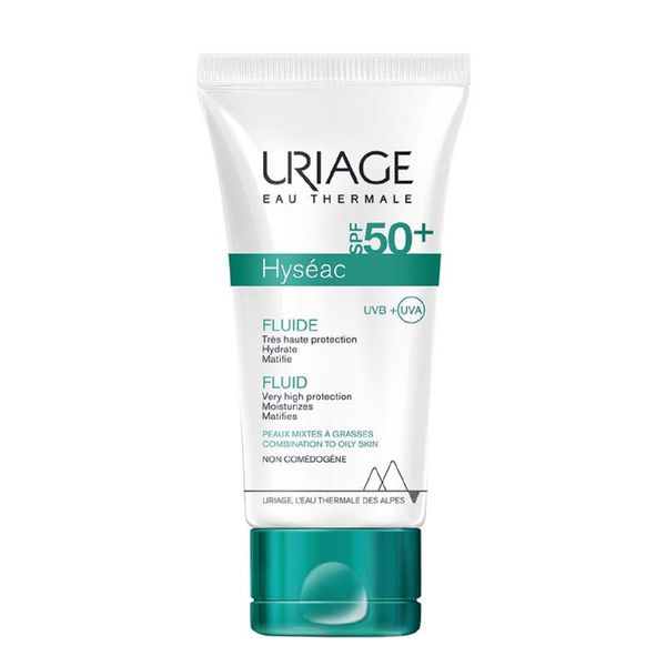 Uriage Hyseac Fluido solare con SPF 50+, 50 ml