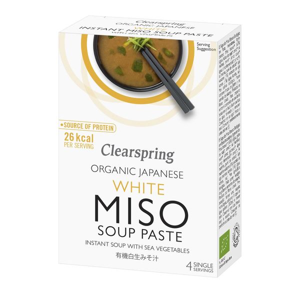 Clearspring | Org Instant White Miso Paste | 3 x 60g