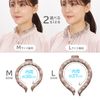 tone VT-01 Neck Cool Ring Cool Ring Keep Cool (M, Gray)