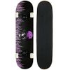 Krown KPC Intro Skateboard, Purple Flame (KPC-308)