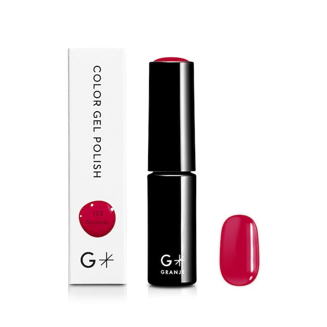 GRANJE Gel Nail Color (123 Alcoholic) | Color Gel Polish Red Red Made in Japan Easy Self Gel Nail Domestic Cosmetics &lt;GRANJE Official&gt;