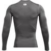 UA HG Armour Comp LS - Castlerock / / White - LG