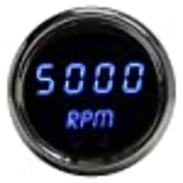 INTELLITRONX LED Digital Mini TACH-BLU