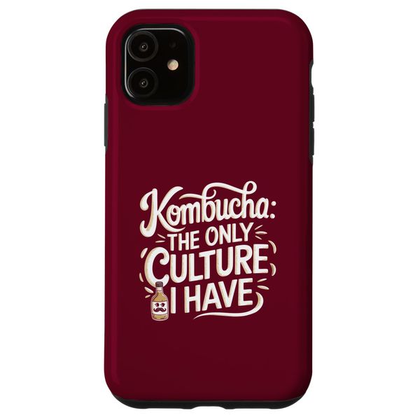 iPhone 11 Kombucha Tea Probiotic Cultures Funny Kombucha Case
