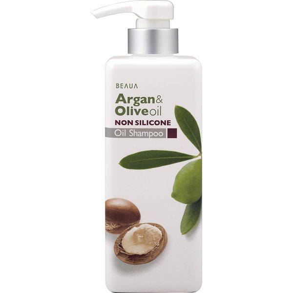 Beaua Argan and Olive Oil Shampoo, 18.6 fl oz (550 ml)