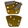 Diamond Grinding Discs for Bolt on Concrete Floor Grinders Medium Bond 9 Pack